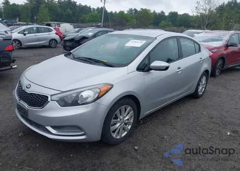 2015 Kia Forte Lx from USA, damaged, VIN KNAFX4A60F5276056